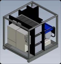 Hybrid Mobile Power System for Construction Sites