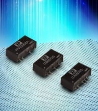 1W DC-DCs offer Full Power to 95 C with 3kV Isolation