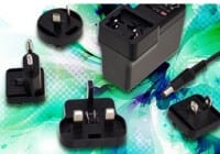 18W Medical Adapters feature Interchangeable AC Plugs