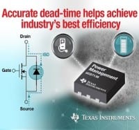 Digital Power Chipset Optimizes Dead Time for Best Efficiency