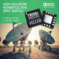 Silicon SPDT Switch Delivers Fast Settling Time
