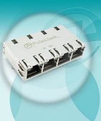 10GBASE-T Integrated Connector Module Handles PoE