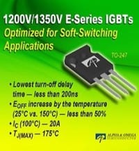 1200V/1350V IGBTs Optimized for Soft-Switching Applications