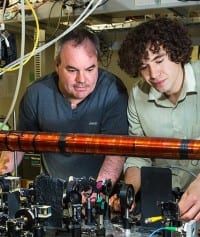 Quantum Weirdness: Atoms only Exist when Measured