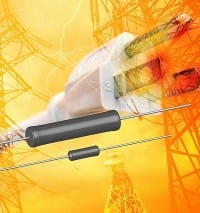 Axial-Lead Wirewound Resistors offer Surge Protection to 106.5J