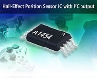 3V Hall-Effect Linear Sensor IC with I&sup2;C Output