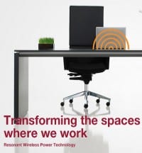 First-to-Market Wireless Power Laptop Transmitter intro’d at NeoCon