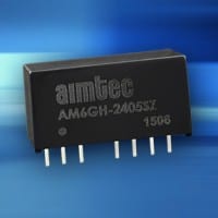 6W DC-DCs feature 4:1 Input in SIP8 Package