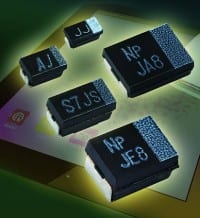 Polymer Ta Chip Caps to 470 &micro;F and ESR to 25 m&Omega;