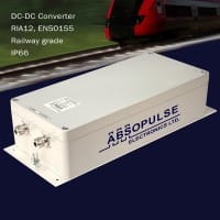 300W Railway DC-DCs offer 3.5Vin Surge and IP66