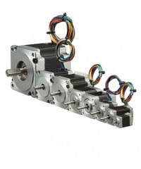 Stepper Motors in Wider Range of Frame Sizes