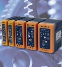 Single-Output DIN-Rail Supplies Provide up to 96W