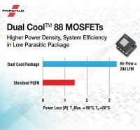 Mid-Voltage MOSFET in an 8x8 Dual Cool Package