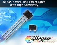 Two-Wire Hall-Effect Latch with Automotive-Grade EMC
