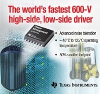 600-V Gate Driver targets Server and Industrial Power