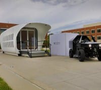 ORNL Connects 3D-Printed Building and Vehicle