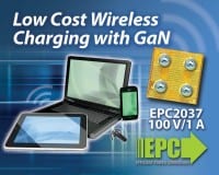 0.9mm-square 100V GaN FET for Wireless Charging