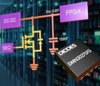 30V FET for Discharge of Bulk Caps on FPGA Power Rails