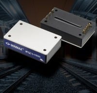 50W and 75W Quarter Bricks for Railway Applications