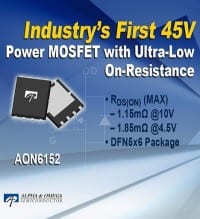 45V 1.15mOhm MOSFET with Robust UIS Capability