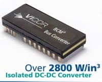 98% Efficient DC-DCs deliver up to 2,870 W/in3