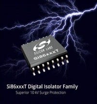 Digital Isolators Protect against Secondary Lightning Strikes