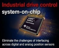 Drive Control SoC supports Digital and Analog Position Sensors