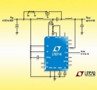 80V / 5A Synchronous Four-Quadrant DC-DC Controller