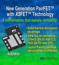 Optimized PairFET Improves Efficiency for Vcore Power