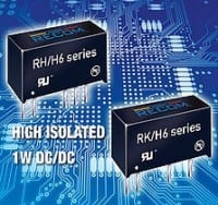 1W DC-DC Converter with 6.4kVdc Isolation