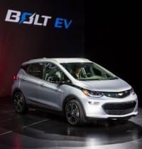 Chevrolet Introduces 2017 Bolt EV at CES