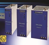 DIN Rail Power Supplies for Use in Hazardous Locations