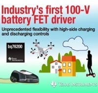 100-V High-Side FET Driver for High-Power Li-ion Packs