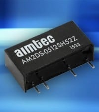 2-Watt DC-DC Converters with 5200Vdc I/O Isolation