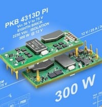 DOSA 12V / 25A 96% Efficient IBC is First in New Eighth-Brick Series