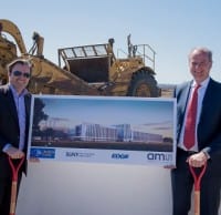 Groundbreaking for Construction of ams New York Fab