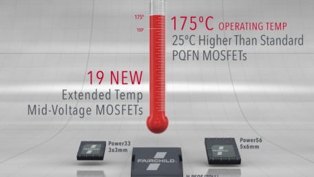 Extended Temperature Mid-Voltage MOSFETs Rated at 175 C