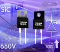 SiC Schottkys have 50% Higher Current Density and Improved Surge Ratings