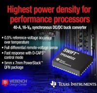 40-A DC-DC with Differential Remote Voltage Sensing