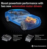 Brushless DC Motor Drivers for Automotive Powertrains