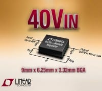 42Vin / 3.5A Regulator in 6.25mm x 9mm BGA Package