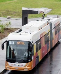 15-second 600-kW Flash Charging for Public Transport in Geneva