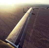 Solar-Powered Internet-Delivering Drone