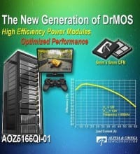 DrMOS Modules Optimized for High-Density Designs