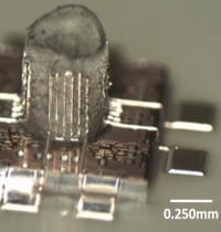 3D Printing Enables Micron-scale Embedded Electronics