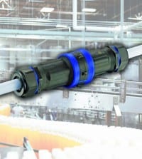 Cable-to-Cable Connector Hood offers Fast Installation