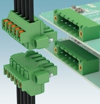 Vertical PCB Connectors