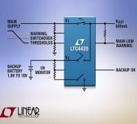 Low Standby Current Backup Battery Switchover Solution