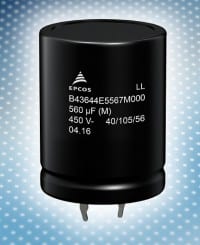 Compact Snap-in Aluminum Electrolytic Capacitors
