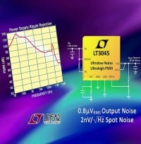 20V / 500mA LDO with 0.8&micro;Vrms Noise & 76dB PSRR